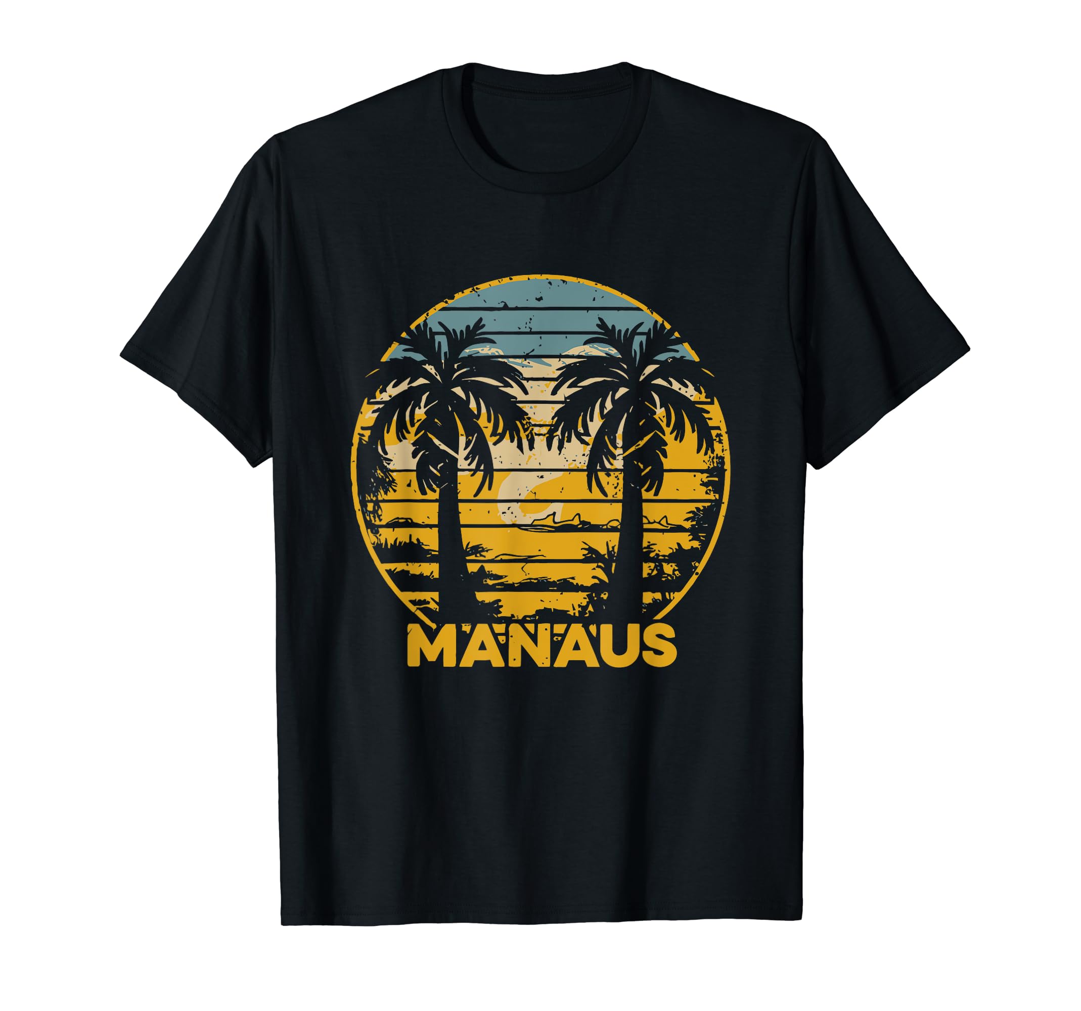Manaus Brazil T-Shirt - Minimalist Print for Adults - T-Shirt, Sweatshirt, Hoodie