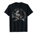 Ill Be Garage Mechanic Dad Joke Handyman T-Shirt - Graphic Print Men Women - T-Shirt, Sweatshirt, Hoodie