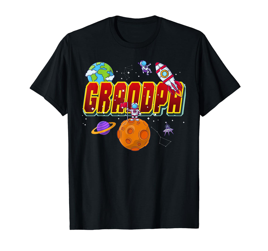 Grandpa Galaxy Outer Space Theme T-Shirt - Aesthetic Graphic Men Women - T-Shirt, Sweatshirt, Hoodie