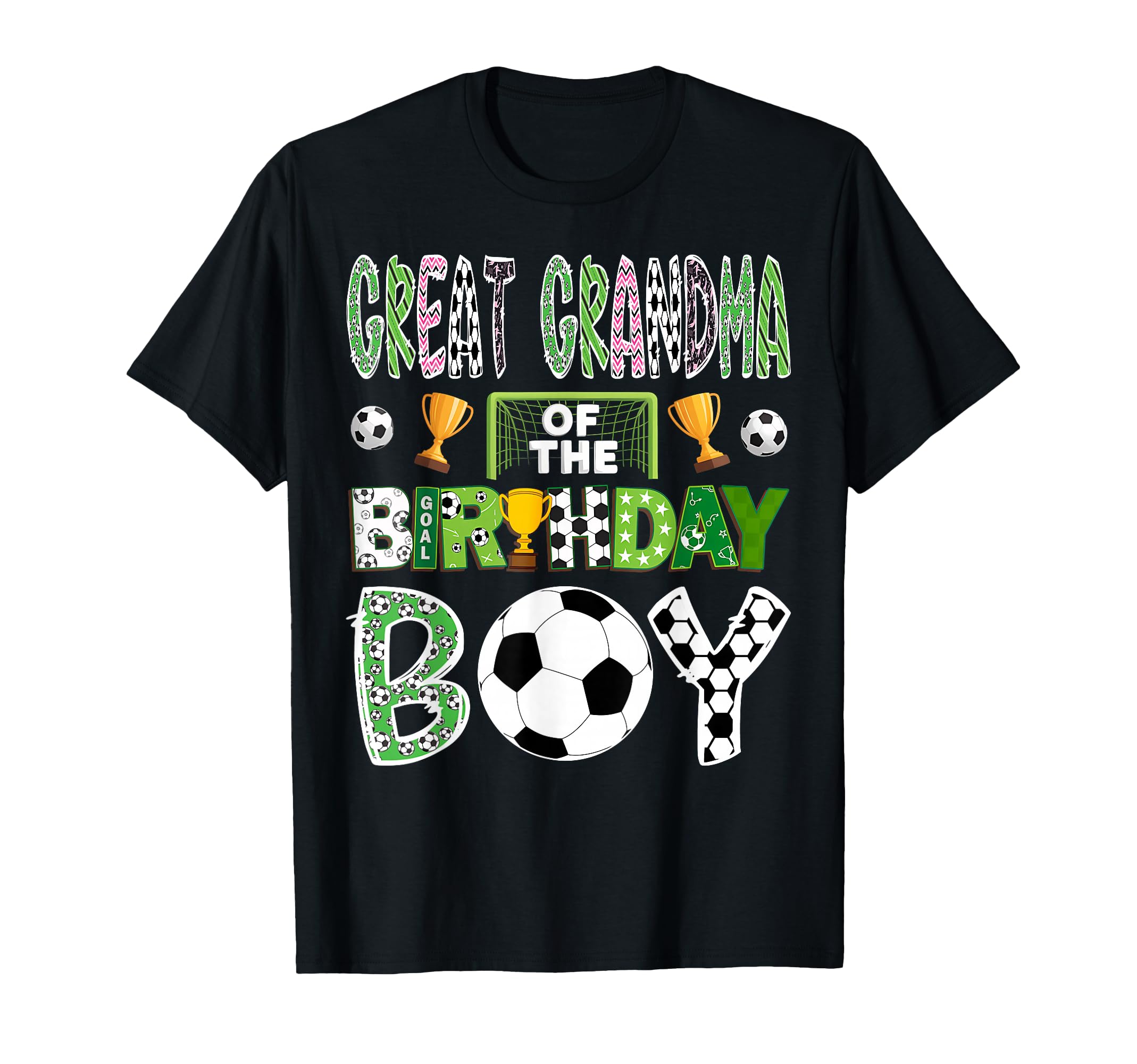 Great Grandma Birthday Soccer Player T-Shirt - Novelty Apparel Men Women - T-Shirt, Sweatshirt, Hoodie