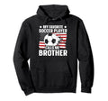 4Th July Patriotic Soccer Brother Hoodie - Graphic Print Unisex - T-Shirt, Sweatshirt, Hoodie