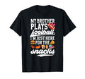 My Brother Plays Football Sister Football T-Shirt - Graphic Print Unisex - T-Shirt, Sweatshirt, Hoodie