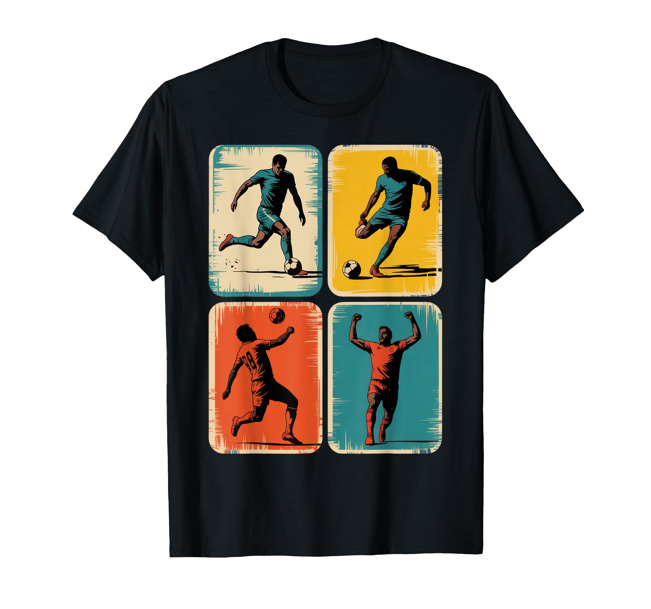 Soccer Art Sports Enthusiasts And T-Shirt - Fun Novelty Design Men Women - T-Shirt, Sweatshirt, Hoodie