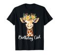 Giraffe Birthday Outfit Zoo Birthday T-Shirt - Graphic Print for Adults - T-Shirt, Sweatshirt, Hoodie