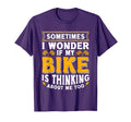 Biker Outfit Funny Motorcycle Quotes T-Shirt - Minimalist Print Men Women - T-Shirt, Sweatshirt, Hoodie