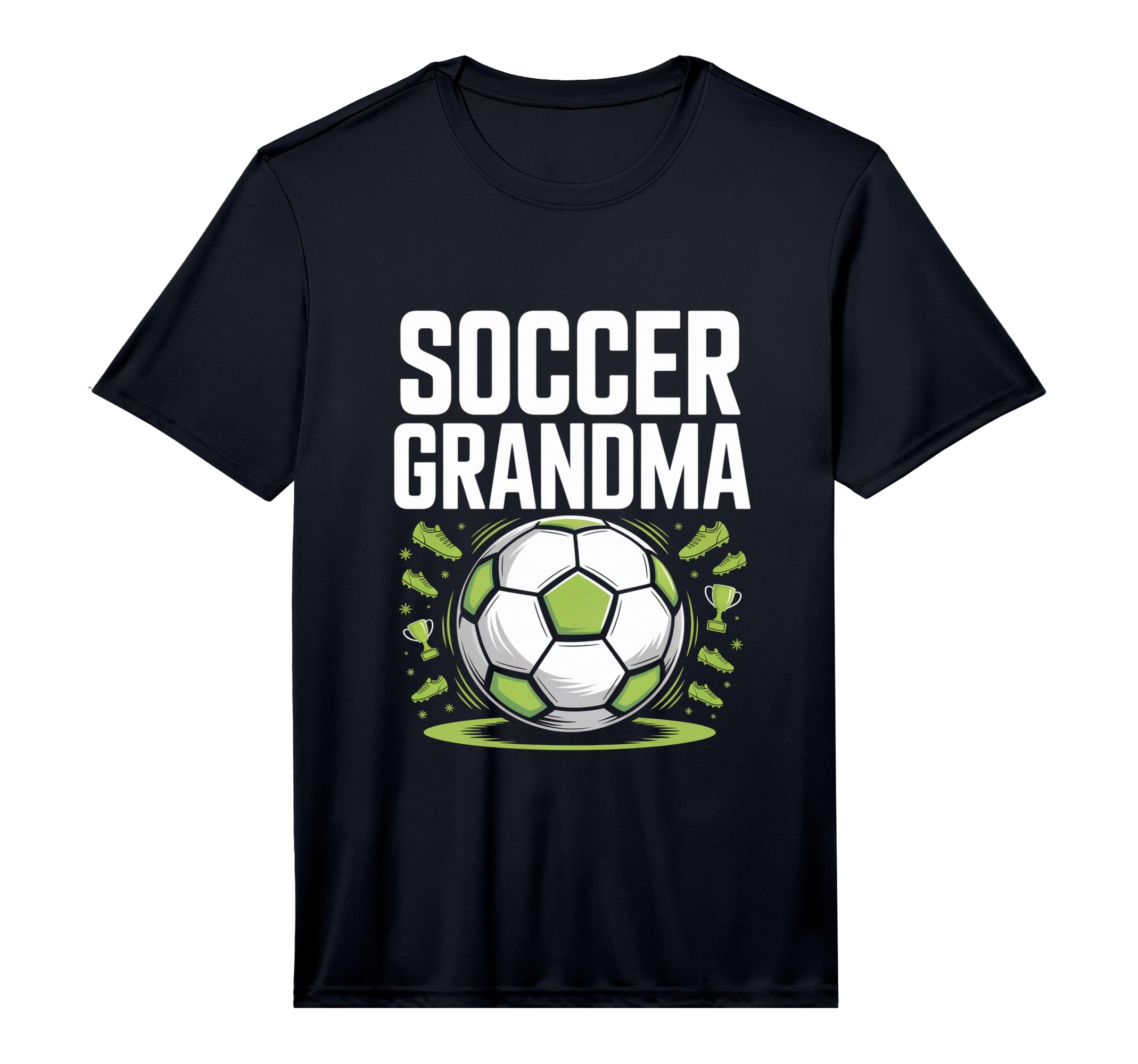Mens Soccer Grandma Sports Enthusiast T-Shirt - Custom Art Print Unisex - T-Shirt, Sweatshirt, Hoodie