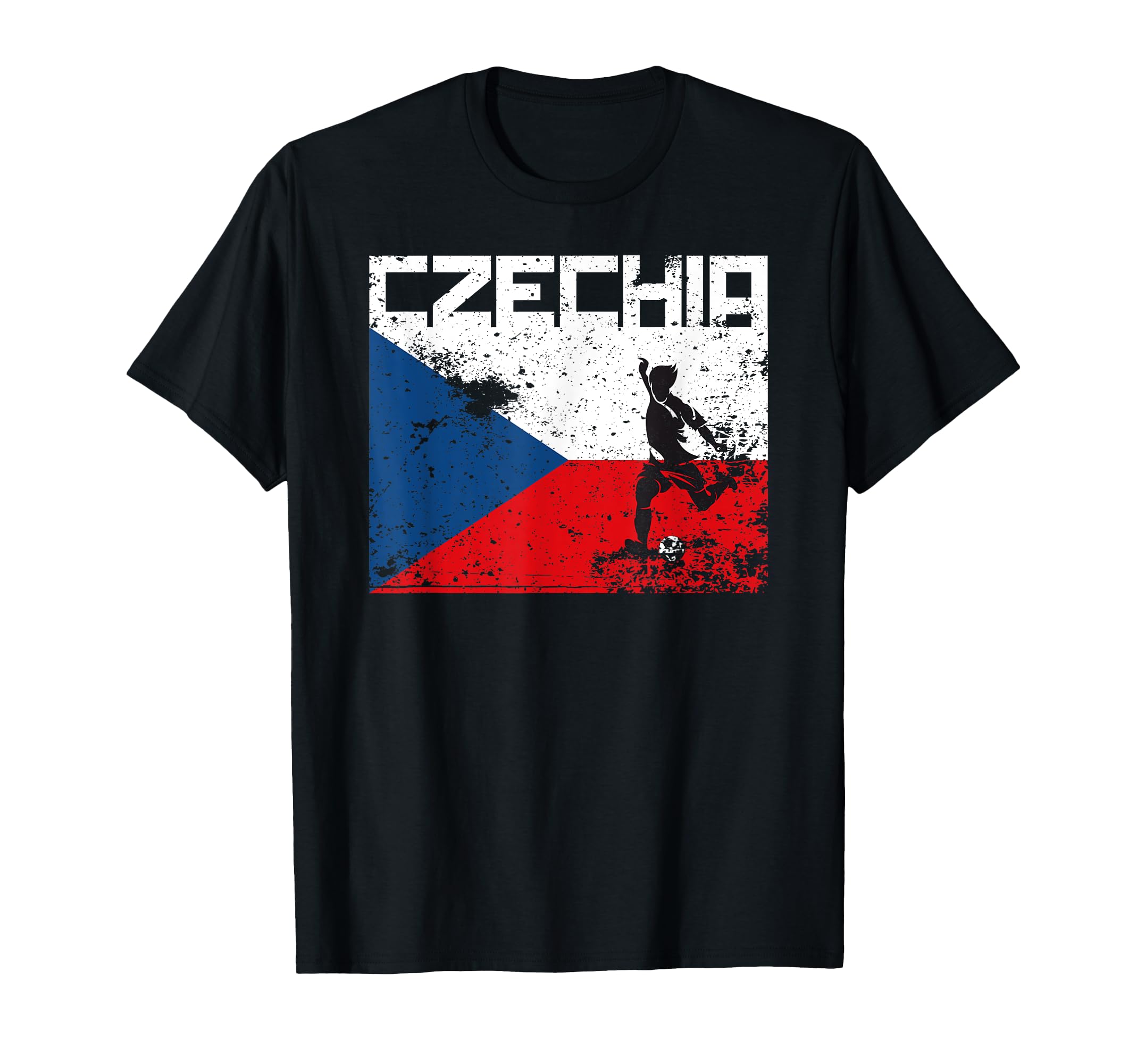 Czech Republic Football Soccer Fan T-Shirt - Unique Graphic for Adults - T-Shirt, Sweatshirt, Hoodie
