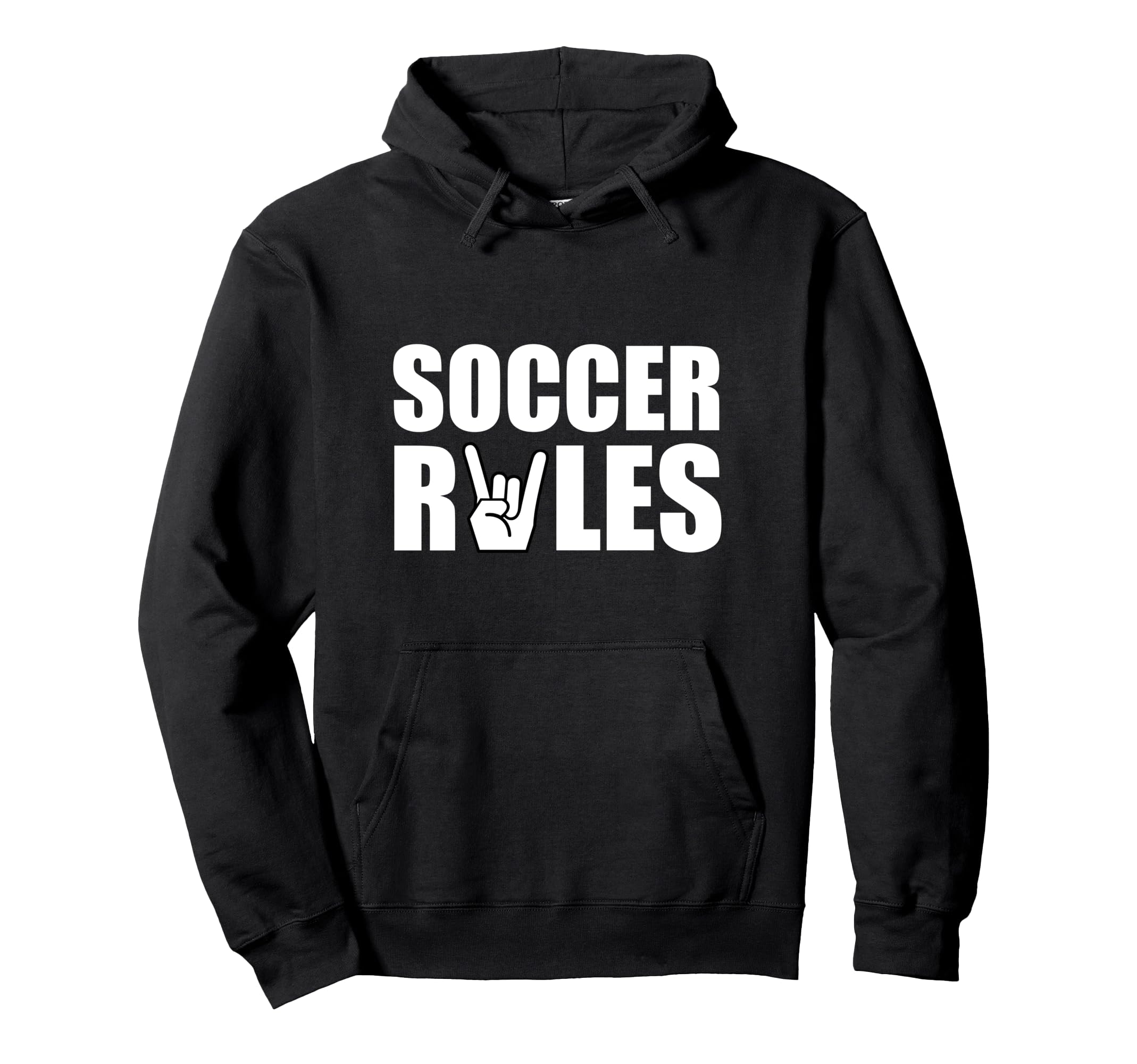 Soccer Rules Fan Hoodie - Trendy Graphic for Adults - T-Shirt, Sweatshirt, Hoodie