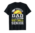Proud Dad 2026 Senior Softball T-Shirt - Casual Everyday Wear for Adults - T-Shirt, Sweatshirt, Hoodie