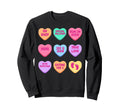 Pregnancy Announcement Hearts Candy Sweatshirt - Graphic Print Men Women - T-Shirt, Sweatshirt, Hoodie