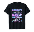 Grandpa K Pop Birthday Matching T-Shirt - Minimalist Print for Adults - T-Shirt, Sweatshirt, Hoodie