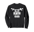Motorcycle Biker Dad Father Gift Sweatshirt - Minimalist Print Unisex - T-Shirt, Sweatshirt, Hoodie