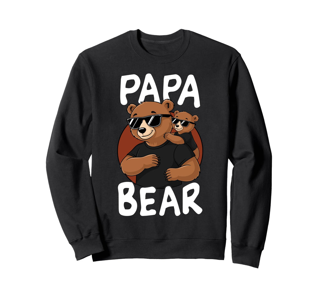 Papa Bear Family Bears Sweatshirt - Custom Art Print for Adults - T-Shirt, Sweatshirt, Hoodie