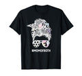 Mom Both Messy Bun Cheerleader T-Shirt - Fun Novelty Design for Adults - T-Shirt, Sweatshirt, Hoodie