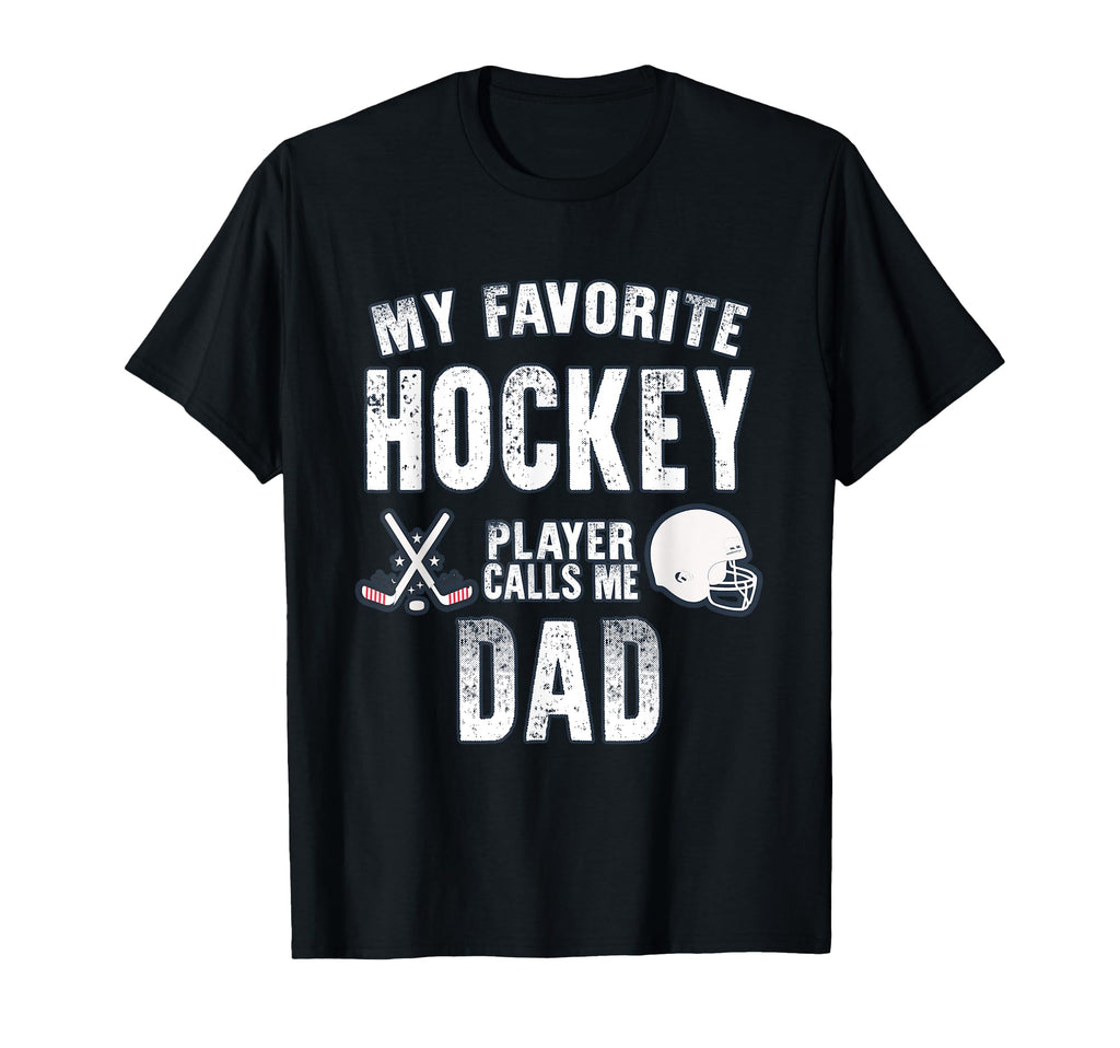 My Favorite Hockey Player Calls Me T-Shirt - Minimalist Print for Adults - T-Shirt, Sweatshirt, Hoodie