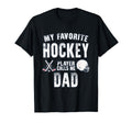 My Favorite Hockey Player Calls Me T-Shirt - Minimalist Print for Adults - T-Shirt, Sweatshirt, Hoodie