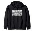 Mom Twins Dad Twins Gifts Hoodie - Trendy Graphic Unisex - T-Shirt, Sweatshirt, Hoodie
