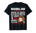 Mens Baseball Dad Some People Have To T-Shirt - Minimalist Print Unisex - T-Shirt, Sweatshirt, Hoodie