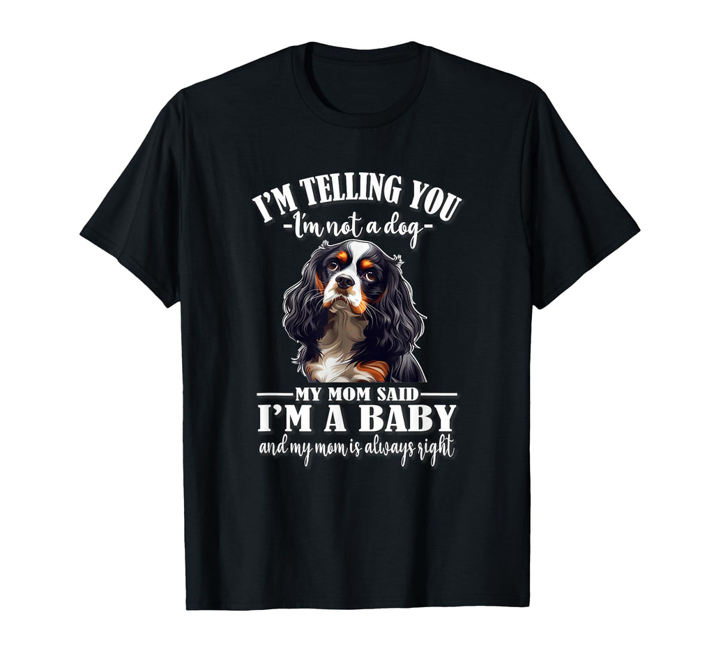Womens Funny Mom Says Im Tricolor T-Shirt - Unique Graphic for Adults - T-Shirt, Sweatshirt, Hoodie