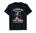 Womens Funny Mom Says Im Tricolor T-Shirt - Unique Graphic for Adults - T-Shirt, Sweatshirt, Hoodie