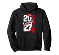 Class 2027 Senior Graduation School Hoodie - Trendy Graphic Men Women - T-Shirt, Sweatshirt, Hoodie