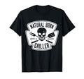 Natural Born Griller Father Bday Gifts T-Shirt - Trendy Graphic Unisex - T-Shirt, Sweatshirt, Hoodie