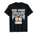 Dad Mode Gamer Low Battery Dad Life T-Shirt - Unique Graphic Men Women - T-Shirt, Sweatshirt, Hoodie