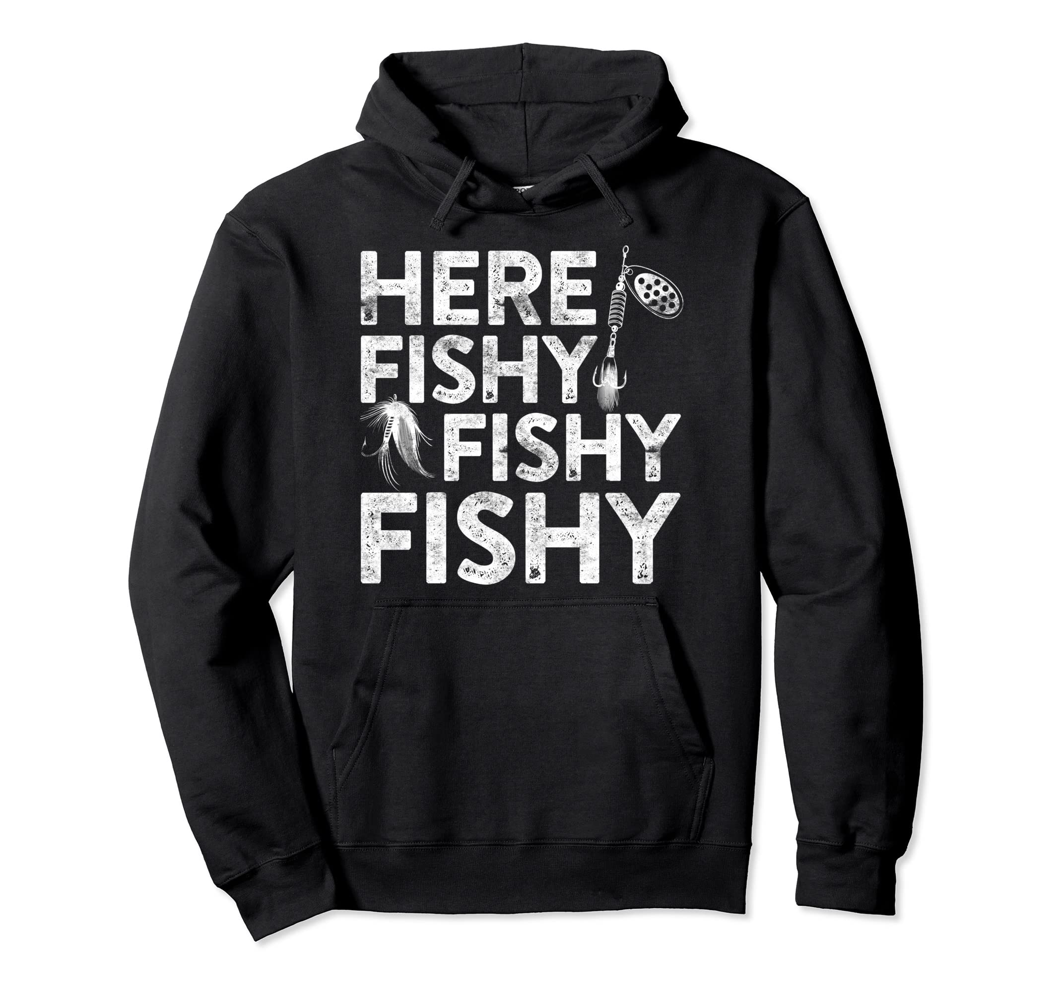 Fishermans Gift Fishy Fisherman Hoodie - Streetwear Style Men Women - T-Shirt, Sweatshirt, Hoodie