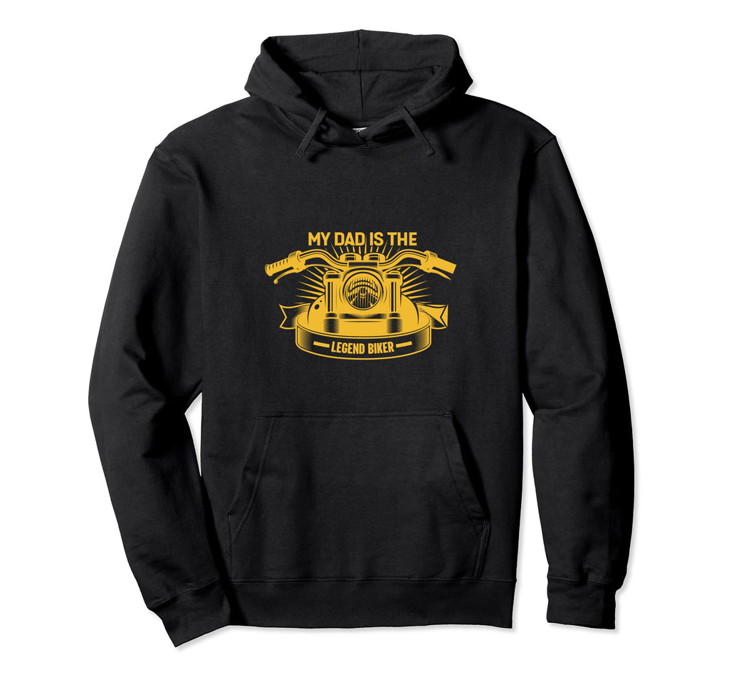 My Dad Is Legend Biker Motorcycle Hoodie - Custom Art Print Unisex - T-Shirt, Sweatshirt, Hoodie