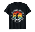 I Created Monster She Calls Me Dad T-Shirt - Graphic Print Men Women - T-Shirt, Sweatshirt, Hoodie