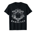 Funny Step Dad Gifts One Badass T-Shirt - Custom Art Print for Adults - T-Shirt, Sweatshirt, Hoodie