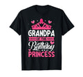 Grandpa Birthday Princess Birthday Party T-Shirt - Unique Graphic Unisex - T-Shirt, Sweatshirt, Hoodie