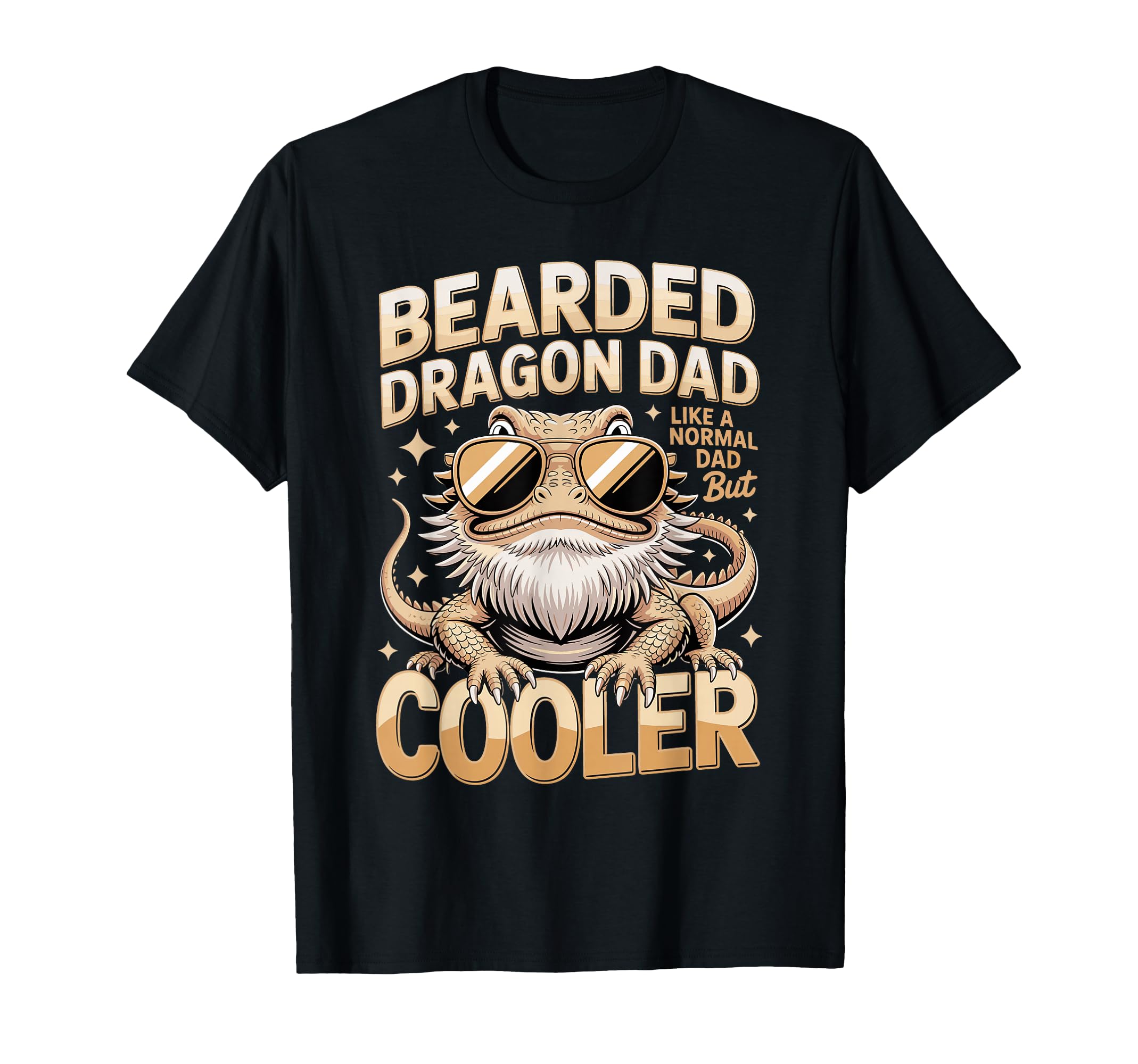 Bearded Dragon Dad Like Normal T-Shirt - Casual Everyday Wear for Adults - T-Shirt, Sweatshirt, Hoodie