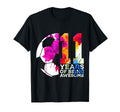 11 Years Being Awesome Soccer 11Th Birthday T-Shirt - Graphic Print Unisex - T-Shirt, Sweatshirt, Hoodie