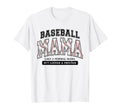 Baseball Mama Like Normal Mama But T-Shirt - Graphic Print for Adults - T-Shirt, Sweatshirt, Hoodie