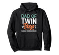 Dad Twin Overachiever Father Two Twin Dad Hoodie - Graphic Print Unisex - T-Shirt, Sweatshirt, Hoodie