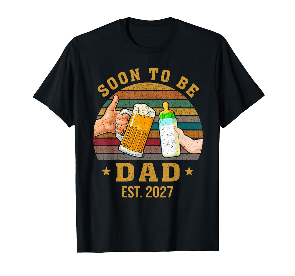 Soon To Be Dad 2027 Fathers Day T-Shirt - Streetwear Style Men Women - T-Shirt, Sweatshirt, Hoodie