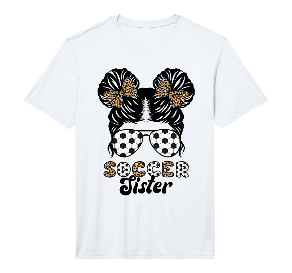 Soccer Sister Soccer Player Proud T-Shirt - Casual Everyday Wear Unisex - T-Shirt, Sweatshirt, Hoodie