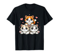 Kawaii Cats Neko Funny Kitten Cat Lover T-Shirt - Streetwear Style Unisex - T-Shirt, Sweatshirt, Hoodie