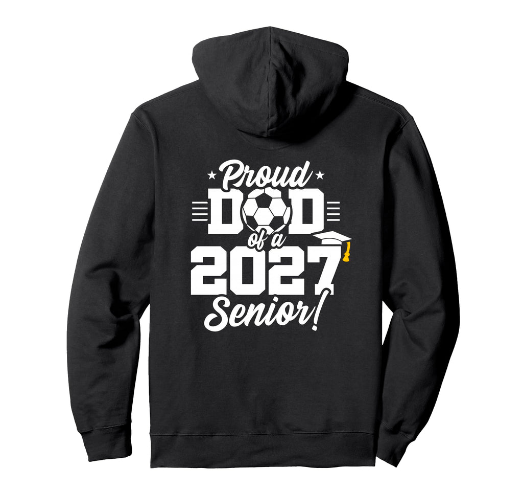 Senior Class 2027 School Soccer Hoodie - Casual Everyday Wear for Adults - T-Shirt, Sweatshirt, Hoodie