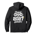 Senior Class 2027 School Soccer Hoodie - Casual Everyday Wear for Adults - T-Shirt, Sweatshirt, Hoodie