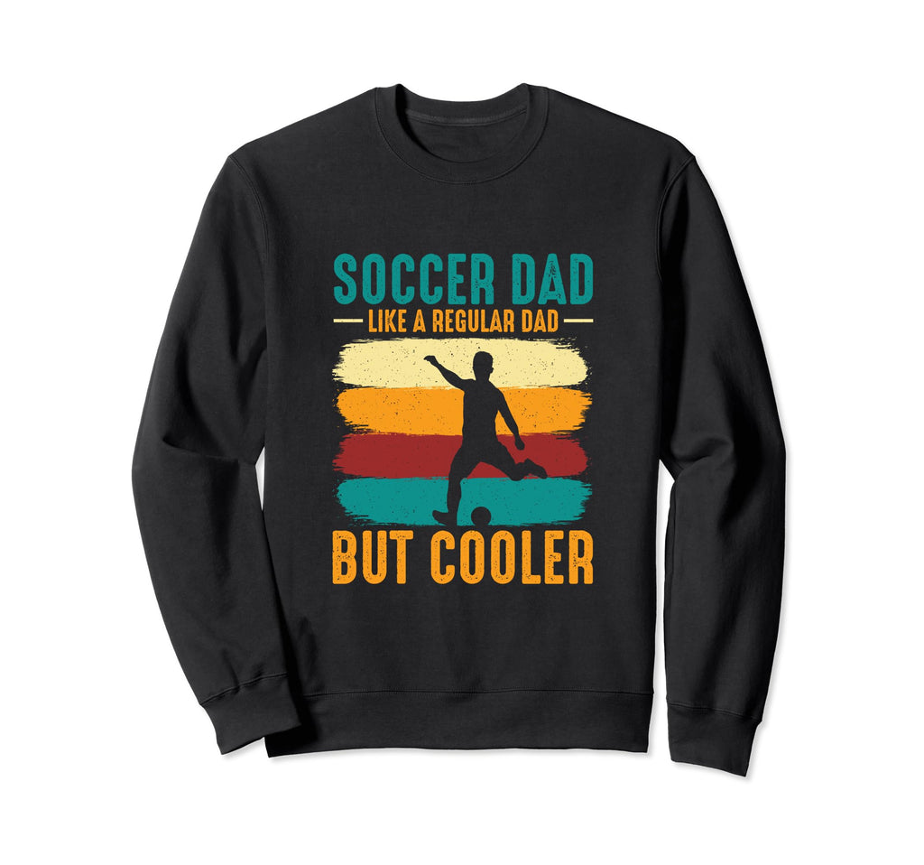 Funny Papa Soccer Player Dad Sweatshirt - Custom Art Print Men Women - T-Shirt, Sweatshirt, Hoodie