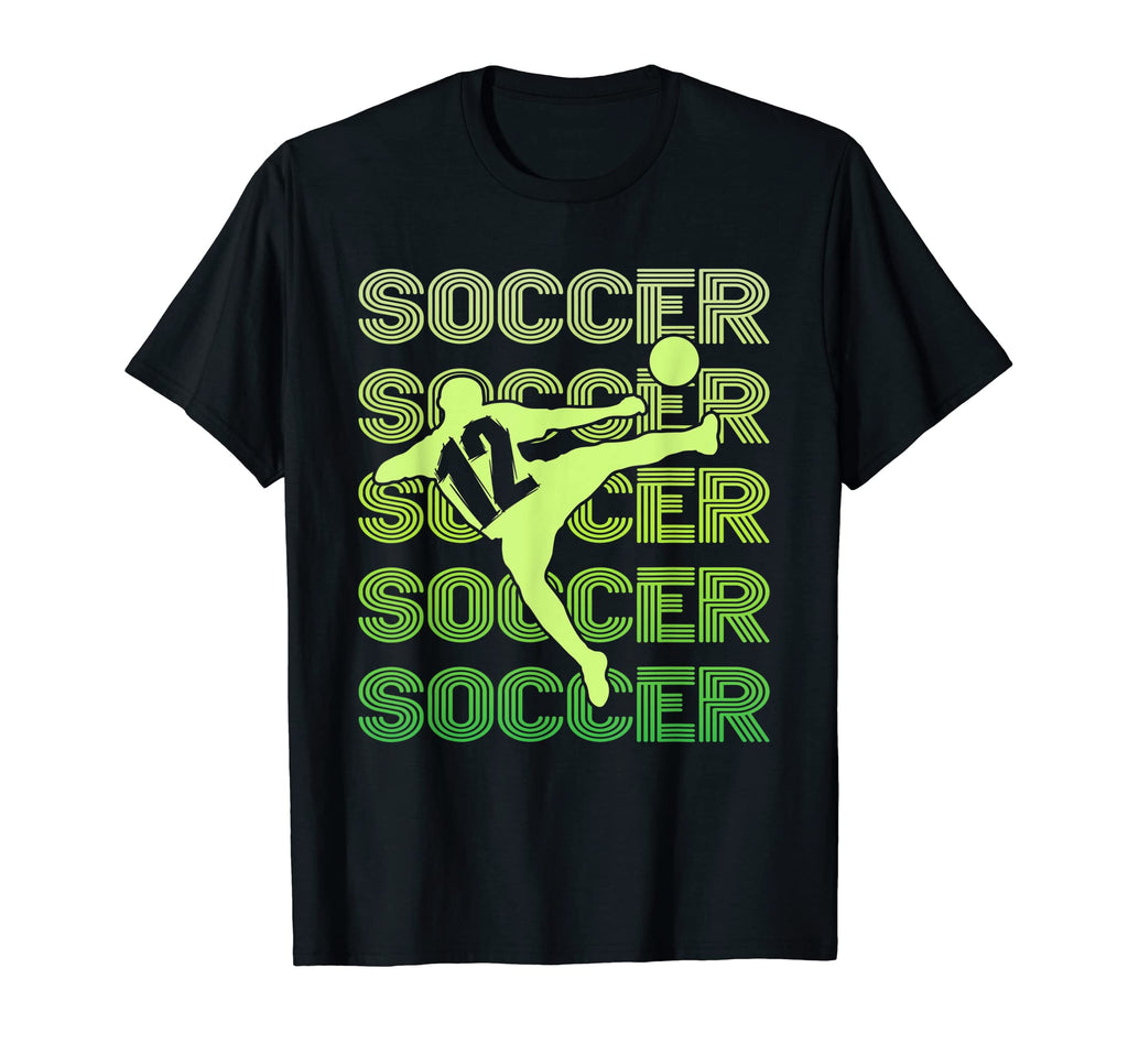 12Th Birthday Soccer 12 Years Old T-Shirt - Casual Everyday Wear Unisex - T-Shirt, Sweatshirt, Hoodie