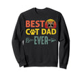 Best Cat Dad Ever Sun Best Cat Dad Ever Sweatshirt - Trendy Graphic Unisex - T-Shirt, Sweatshirt, Hoodie
