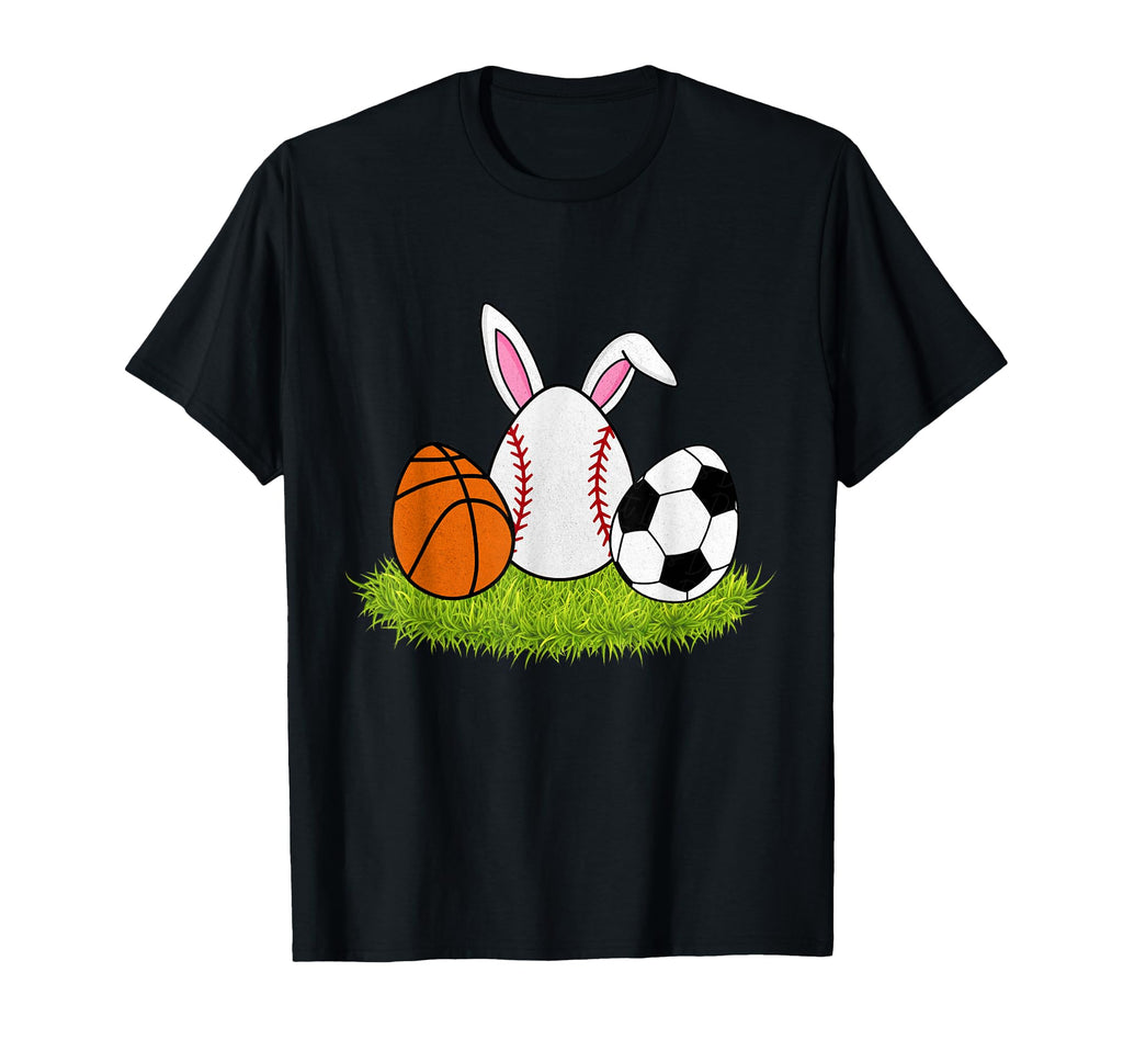 Funny Easter Baseball Basketball T-Shirt - Trendy Graphic for Adults - T-Shirt, Sweatshirt, Hoodie
