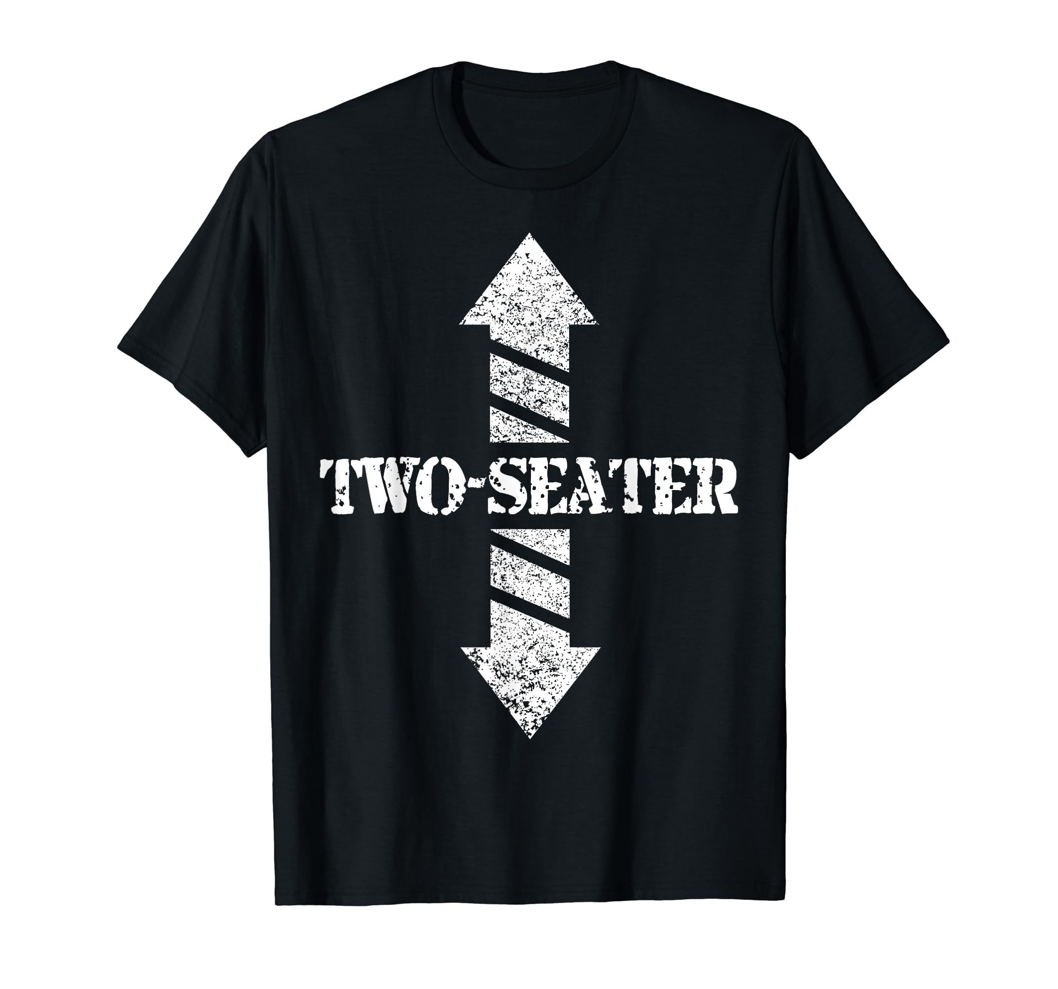 Two Seater Funny Gag Gift Dad Joke T-Shirt - Trendy Graphic Men Women - T-Shirt, Sweatshirt, Hoodie