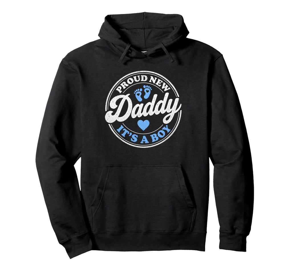 Proud New Daddy Its Dad To Be Outfit 1St Hoodie - Minimalist Print Unisex - T-Shirt, Sweatshirt, Hoodie