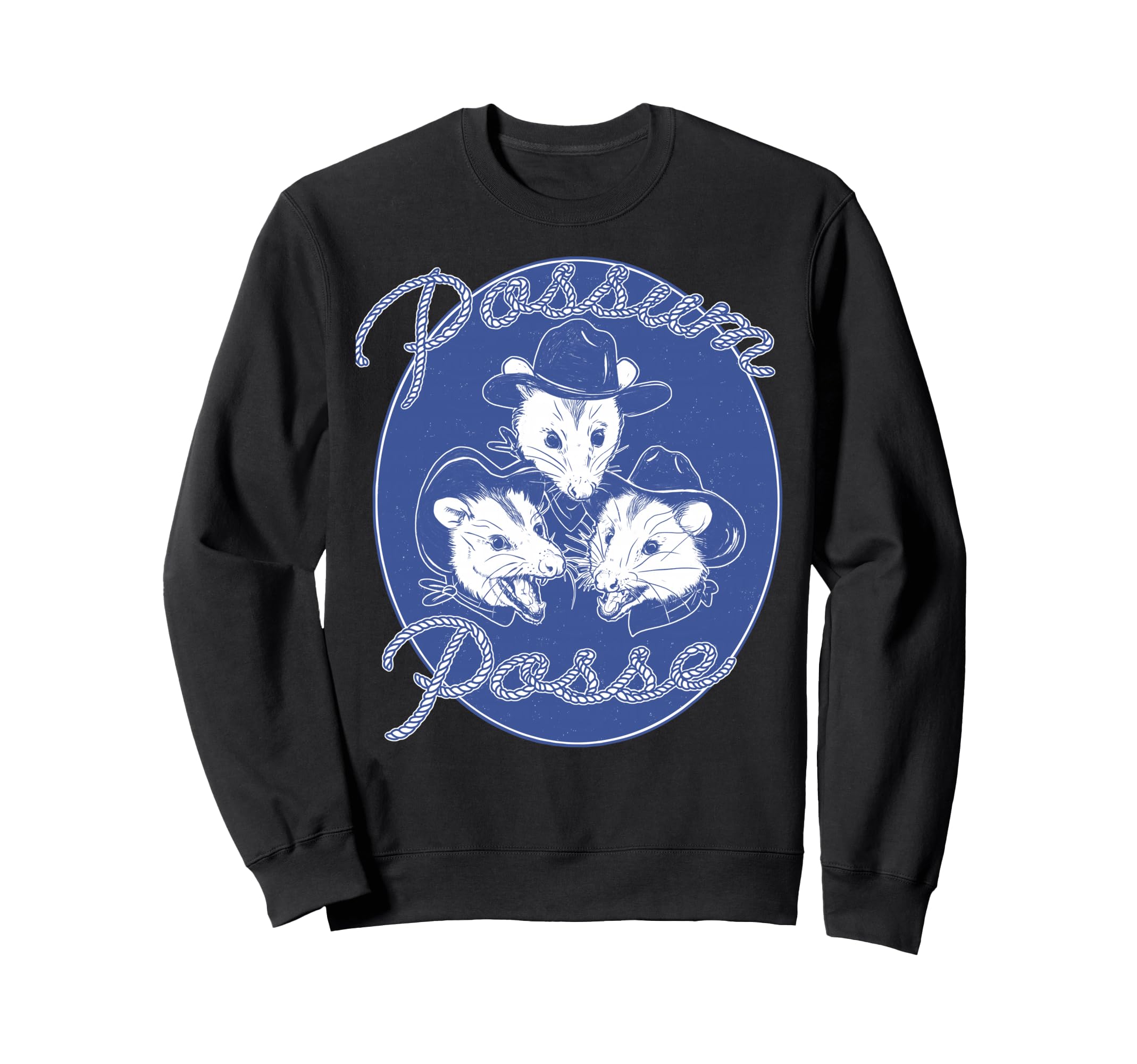 Threadless Possum Posse Country Sweatshirt - Graphic Print for Adults - T-Shirt, Sweatshirt, Hoodie