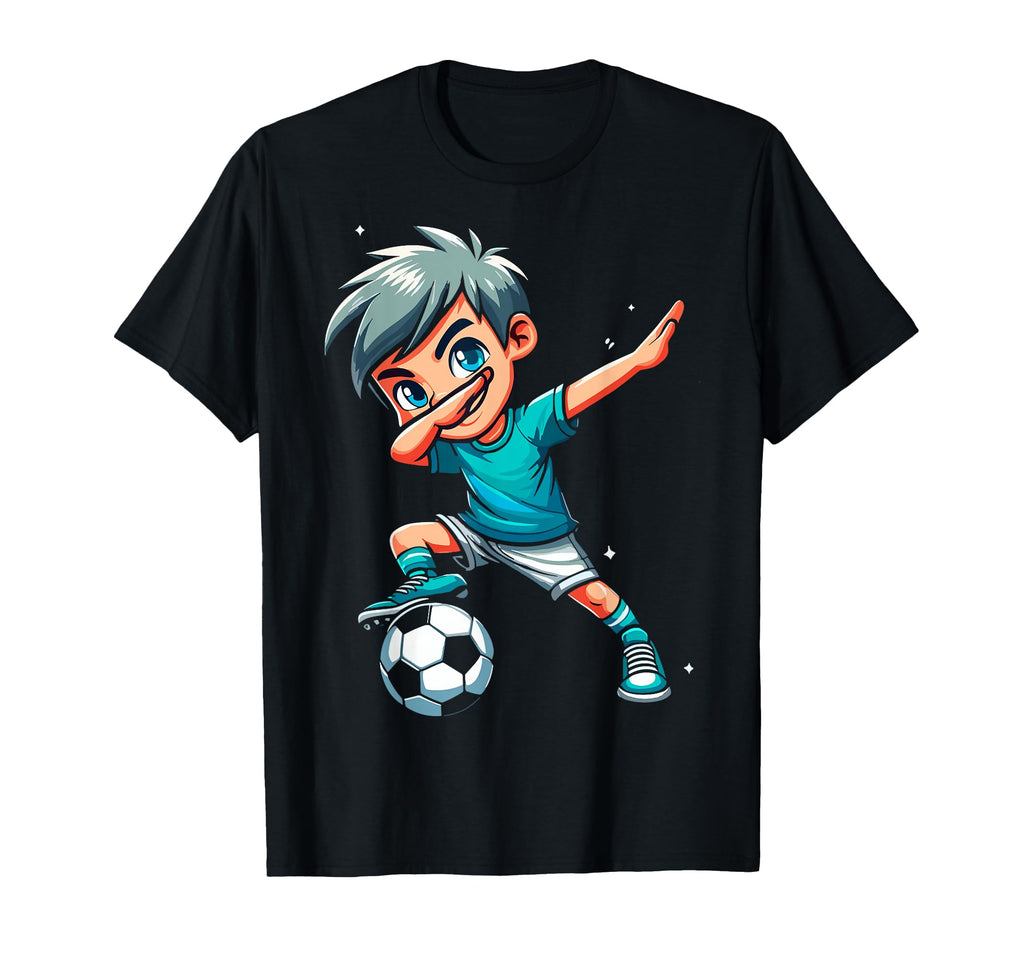 Funny Dabbing Dab Soccer Player Soccer T-Shirt - Novelty Apparel Unisex - T-Shirt, Sweatshirt, Hoodie