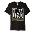 Like Normal Dad Father Musician T-Shirt - Minimalist Print Men Women - T-Shirt, Sweatshirt, Hoodie